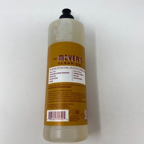 Mrs. Meyer's Clean Day 3 Dish Soap Fall Edition 16 Fl Oz Apple Cider Scent - Picture 2 of 6